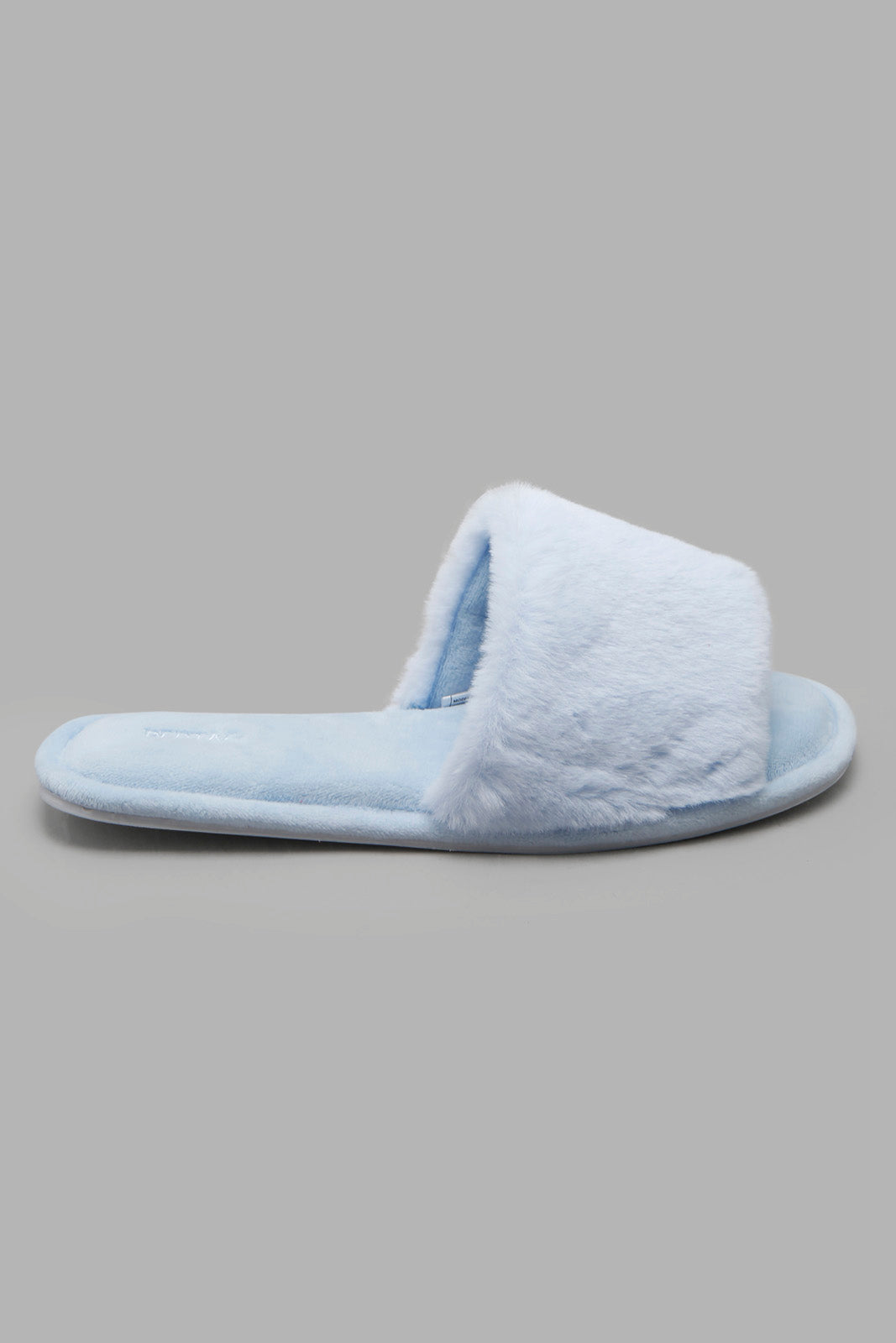 Redtag-Pale-Blue-Classic-Slipper-Category:Slippers,-Colour:Blue,-Deals:New-In,-Filter:Women's-Footwear,-New-In-Women-FOO,-Non-Sale,-Section:Women,-W22A,-Women-Slippers-Women's-