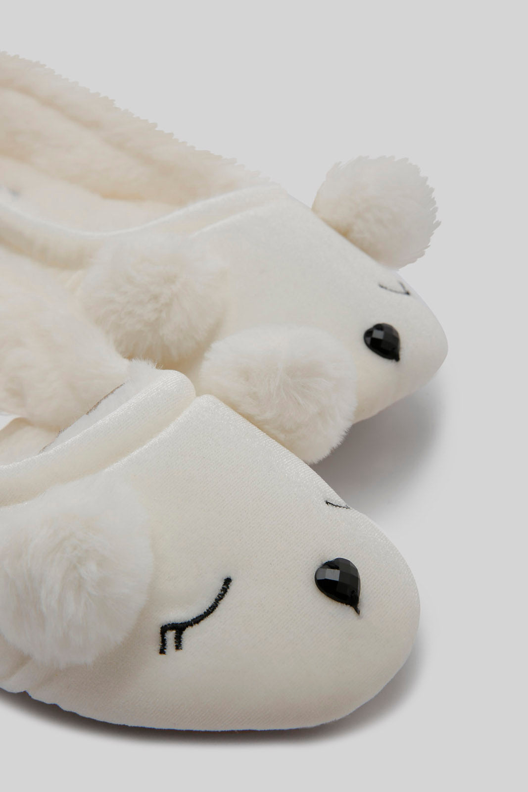 Redtag-Ivory-Ballerina-Slipper-Category:Slippers,-Colour:Ivory,-Deals:New-In,-Dept:Ladieswear,-Filter:Women's-Footwear,-New-In-Women-FOO,-Non-Sale,-Section:Women,-W22B,-Women-Slippers-Women's-