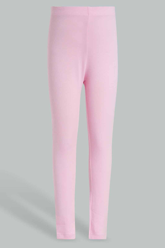 Redtag-Pink-Plain-Legging-Category:Jeggings,-Colour:Apricot,-Deals:New-In,-Filter:Girls-(2-to-8-Yrs),-GIR-Jeggings,-New-In-GIR-APL,-Non-Sale,-Section:Girls-(0-to-14Yrs),-TBL,-W22O-Girls-2 to 8 Years