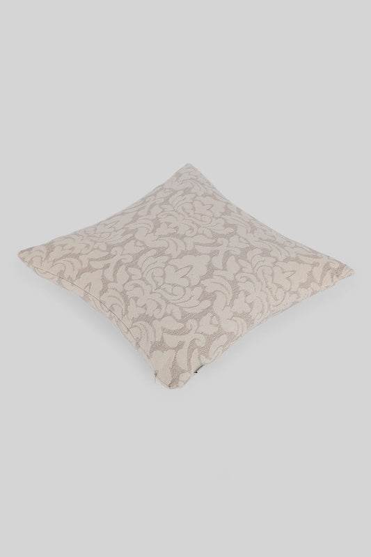 Redtag-Beige-Printed-Jacquard-Cushion-Category:Cushions,-Colour:Beige,-Deals:New-In,-Dept:Home,-Filter:Home-Bedroom,-HMW-BED-Cushions,-New-In-HMW-BED,-Non-Sale,-Section:Homewares,-W22B-Home-Bedroom-