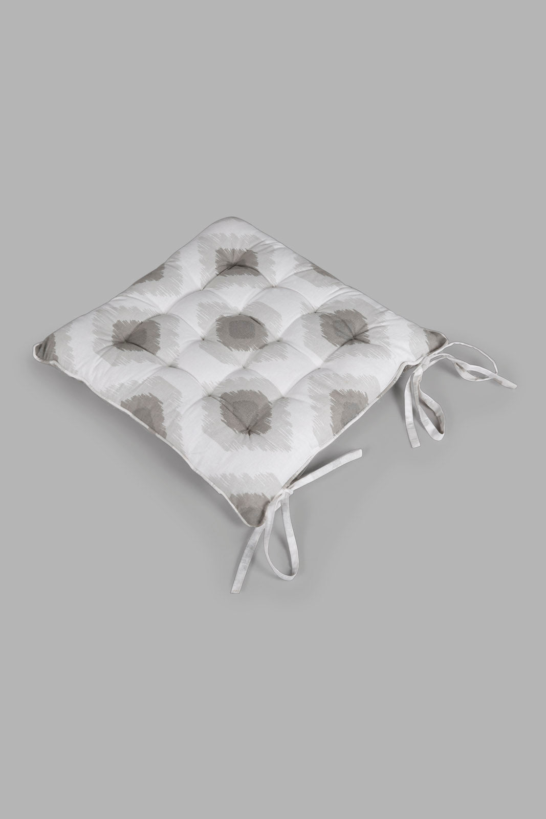 Redtag-Grey-Tie-Dye-Printed-Chairpad-Category:Cushions,-Colour:Grey,-Deals:New-In,-Filter:Home-Bedroom,-HMW-BED-Cushions,-New-In-HMW-BED,-Non-Sale,-Section:Homewares,-W22A-Home-Bedroom-