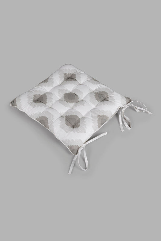 Redtag-Grey-Tie-Dye-Printed-Chairpad-Category:Cushions,-Colour:Grey,-Deals:New-In,-Filter:Home-Bedroom,-HMW-BED-Cushions,-New-In-HMW-BED,-Non-Sale,-Section:Homewares,-W22A-Home-Bedroom-