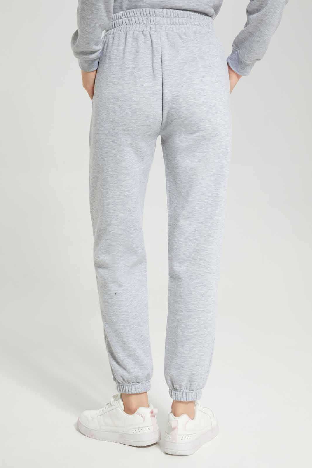 Redtag-Grey-Melange-Printed-Lounge-Pants-Category:Joggers,-Colour:Grey,-Deals:New-In,-Filter:Women's-Clothing,-New-In-Women-APL,-Non-Sale,-Section:Women,-W22B,-Women-Joggers,-Women-Loungewear-Pants-Women's-