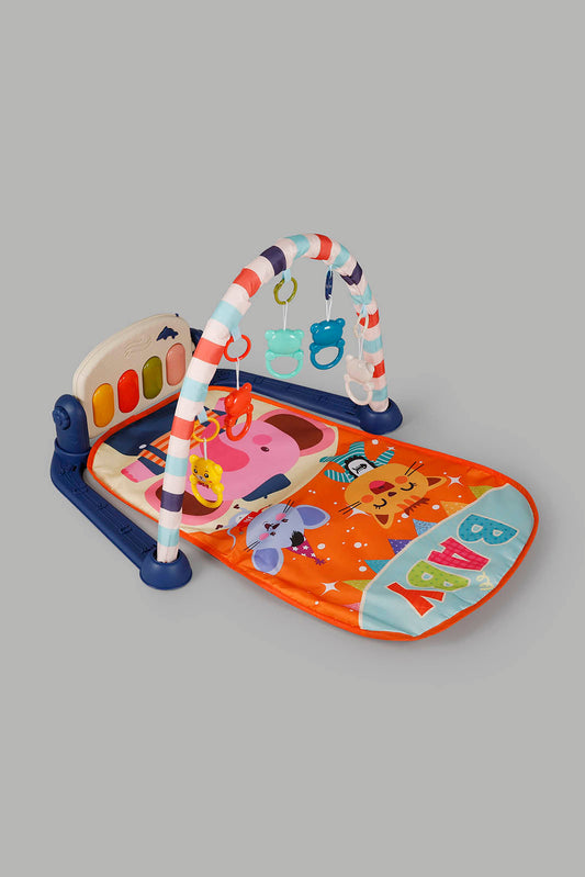 Redtag-Assorted-Baby-Playmat-With-Piano-Fitness-Frame-Category:Baby-Carriers-and-Car-Seats,-Colour:Assorted,-Filter:Newborn-Accessories,-NBN-Baby-Carriers-and-Car-Seats,-New-In,-New-In-NBN-ACC,-Non-Sale,-Section:Boys-(0-to-14Yrs),-W22A-New-Born-Baby-