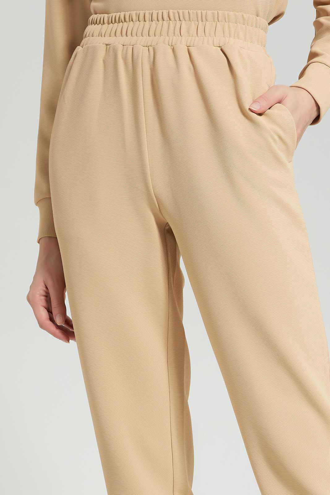 Redtag-Beige-Jogger-Category:Trousers,-Colour:Beige,-Deals:New-In,-Filter:Women's-Clothing,-LDC,-LDC-Trousers,-New-In-LDC-APL,-Non-Sale,-Section:Women,-TBL,-W22A-Women's-