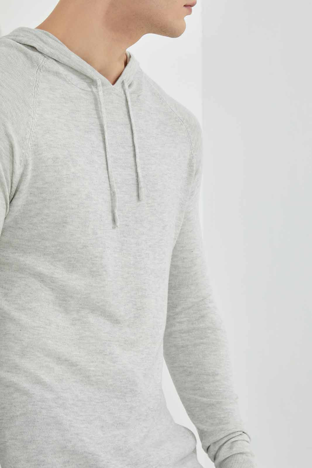 Redtag-Grey-Knitwear-Hoody-Category:Cardigans,-Colour:Grey,-Deals:New-In,-Filter:Men's-Clothing,-Men-Cardigans,-New-In-Men-APL,-Non-Sale,-Section:Men,-TBL,-W22B-Men's-