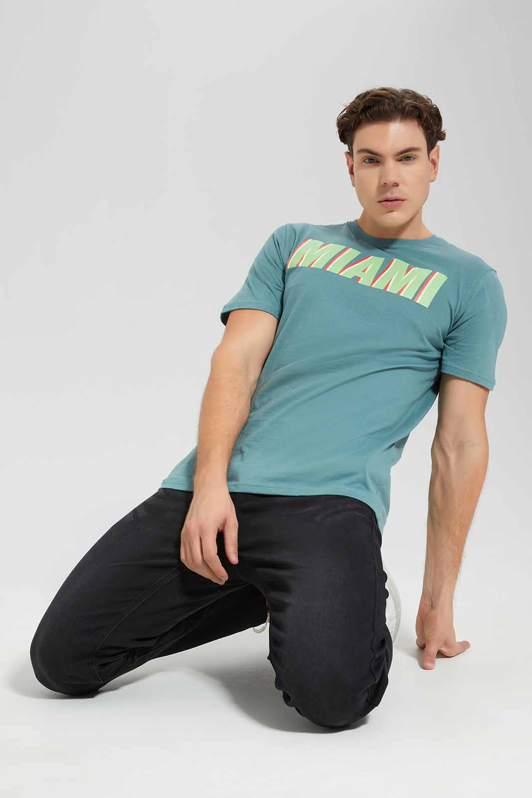 Redtag-Grey-Knit-Denim-Pull-Ons-Category:Jeans,-Colour:Grey,-Deals:New-In,-Filter:Men's-Clothing,-Men-Jeans,-New-In-Men-APL,-Non-Sale,-Section:Men,-TBL,-W22B-Men's-