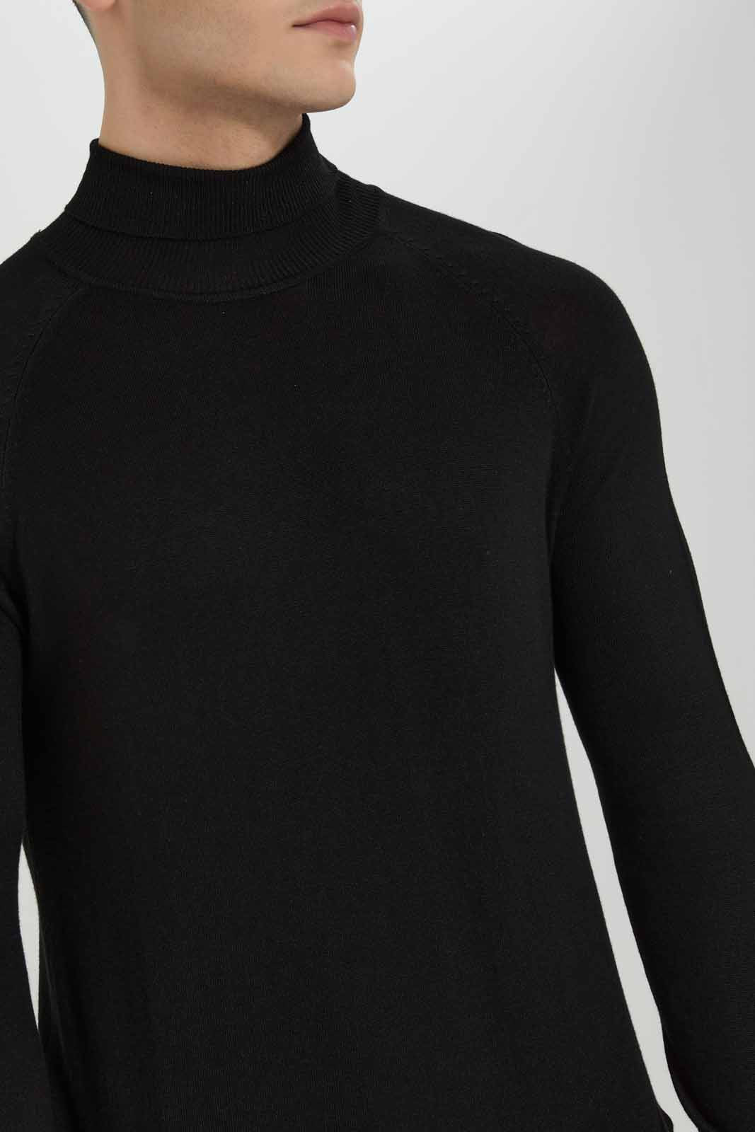 Redtag-Black-Knitwear-Highneck-Category:Cardigans,-Colour:Black,-Deals:New-In,-Filter:Men's-Clothing,-Men-Cardigans,-New-In-Men-APL,-Non-Sale,-Section:Men,-TBL,-W22B-Men's-