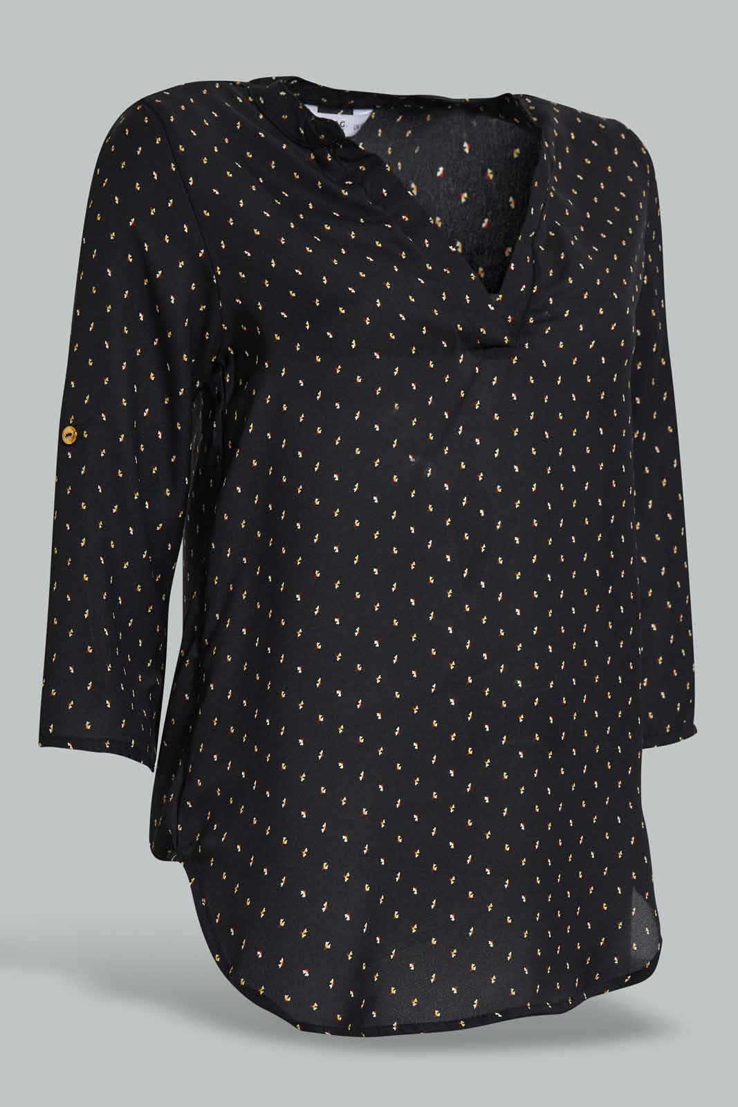 Redtag-Assorted-Front-Half-Placket-Blouse-Category:Blouses,-Colour:Assorted,-Deals:New-In,-Filter:Women's-Clothing,-KSH,-New-In-Women-APL,-Non-Sale,-Section:Women,-W22O,-Women-Blouses-Women's-