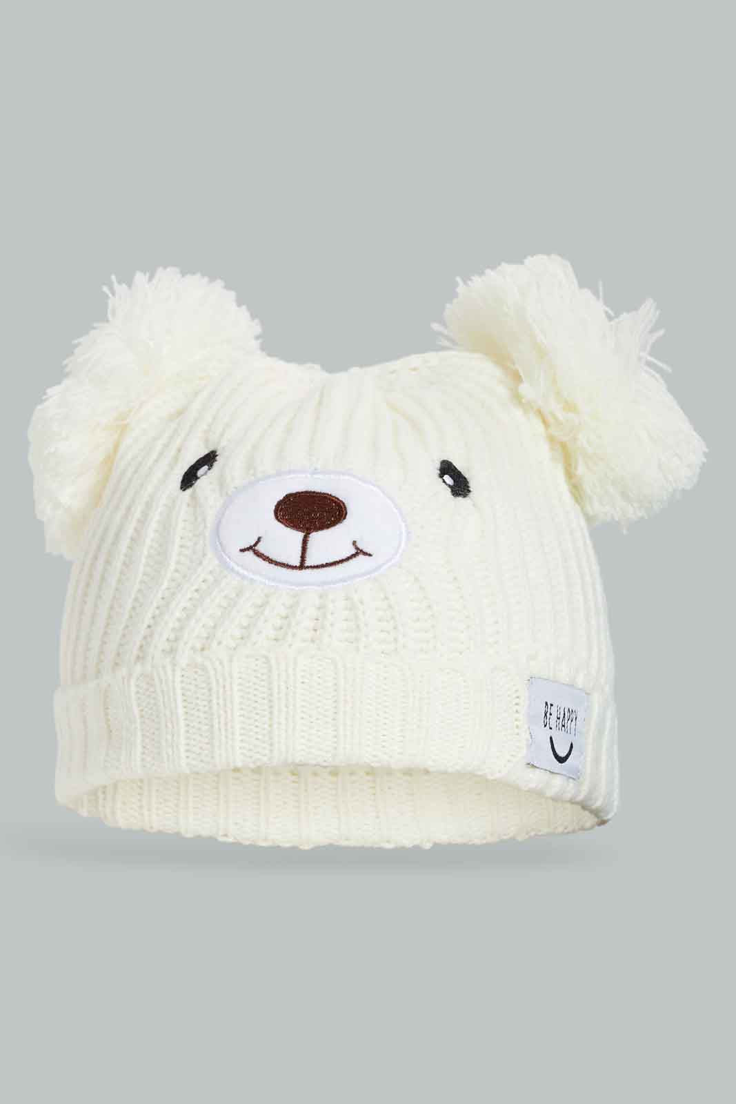 Redtag-Assorted-Red-And-White-Set-Of-2-Knitted-Cap-BOY-Knitted-Accessories,-Category:Knitted-Accessories,-Colour:Assorted,-Dept:Boys,-Filter:Boys-Accessories,-New-In,-New-In-BOY-ACC,-Non-Sale,-Section:Boys-(0-to-14Yrs),-W22B-Boys-