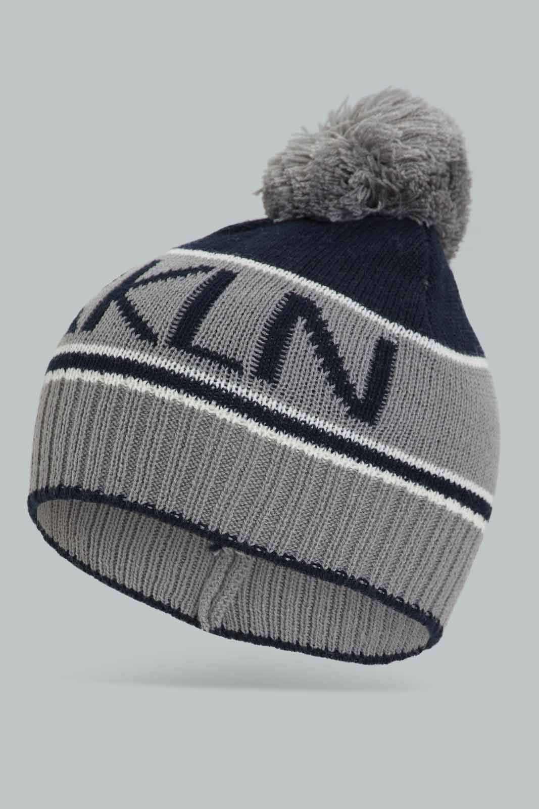 Redtag-Assorted-Black-And-Mustard-Set-Of-2-Knitted-Cap-BOY-Knitted-Accessories,-Category:Knitted-Accessories,-Colour:Assorted,-Dept:Boys,-Filter:Boys-Accessories,-New-In,-New-In-BOY-ACC,-Non-Sale,-Section:Boys-(0-to-14Yrs),-W22B-Boys-
