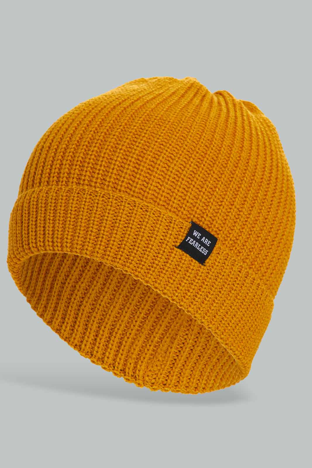 Redtag-Assorted-Black-And-Mustard-Set-Of-2-Knitted-Cap-BOY-Knitted-Accessories,-Category:Knitted-Accessories,-Colour:Assorted,-Filter:Boys-Accessories,-New-In,-New-In-BOY-ACC,-Non-Sale,-Section:Boys-(0-to-14Yrs),-W22B-Boys-