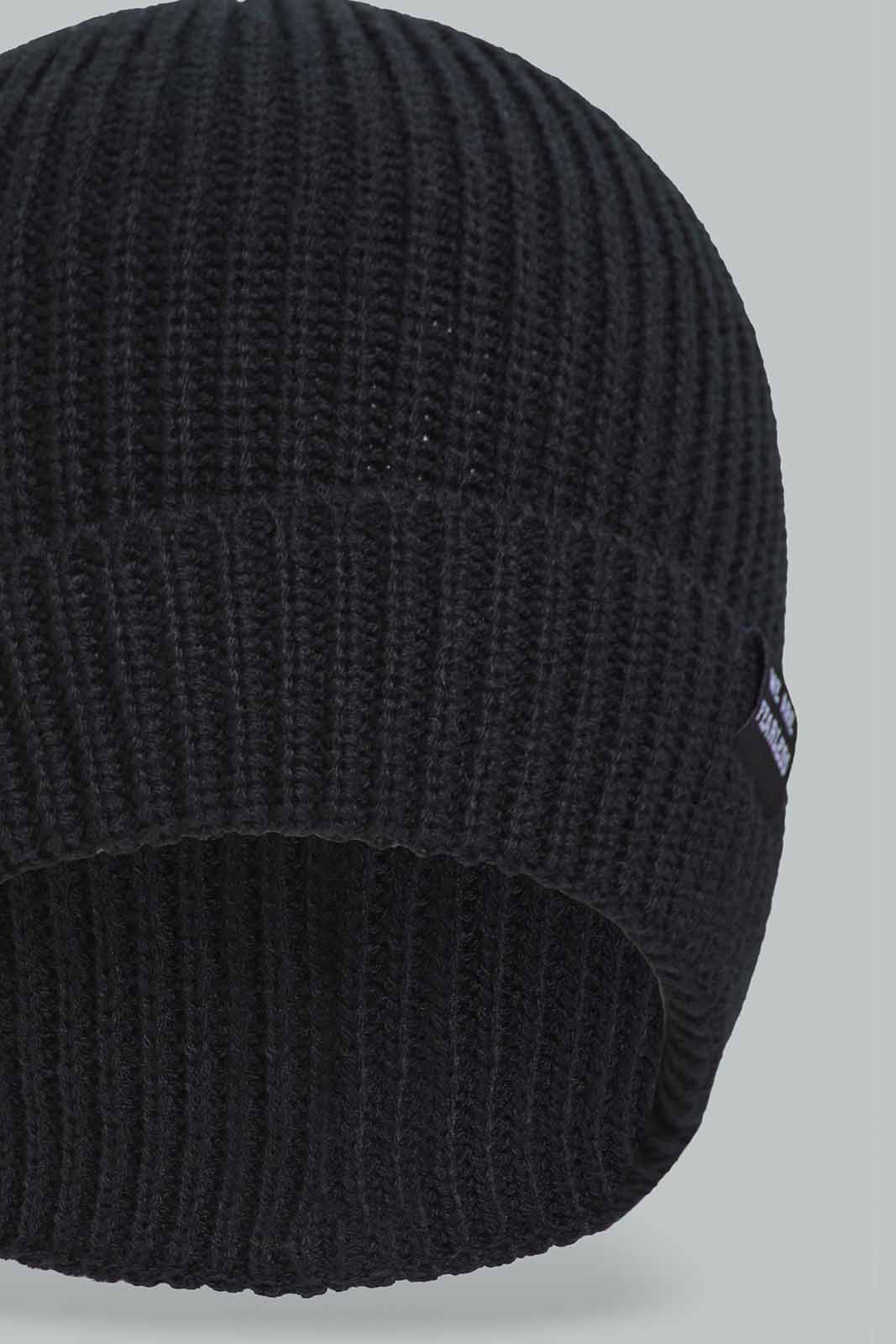 Redtag-Assorted-Black-And-Mustard-Set-Of-2-Knitted-Cap-BOY-Knitted-Accessories,-Category:Knitted-Accessories,-Colour:Assorted,-Filter:Boys-Accessories,-New-In,-New-In-BOY-ACC,-Non-Sale,-Section:Boys-(0-to-14Yrs),-W22B-Boys-