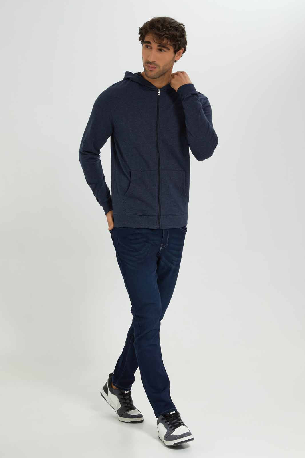 Redtag-Indigo-Zip-Thru-Hoody-Category:Sweatshirts,-Colour:Indigo,-Deals:New-In,-Filter:Men's-Clothing,-Men-Sweatshirts,-New-In-Men-APL,-Non-Sale,-Section:Men,-TBL,-W22A-Men's-