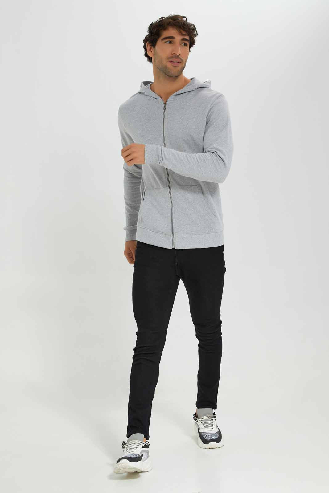 Redtag-Ecru-Zip-Thru-Hoody-Category:Sweatshirts,-Colour:Ecru,-Deals:New-In,-Filter:Men's-Clothing,-Men-Sweatshirts,-New-In-Men-APL,-Non-Sale,-Section:Men,-TBL,-W22A-Men's-
