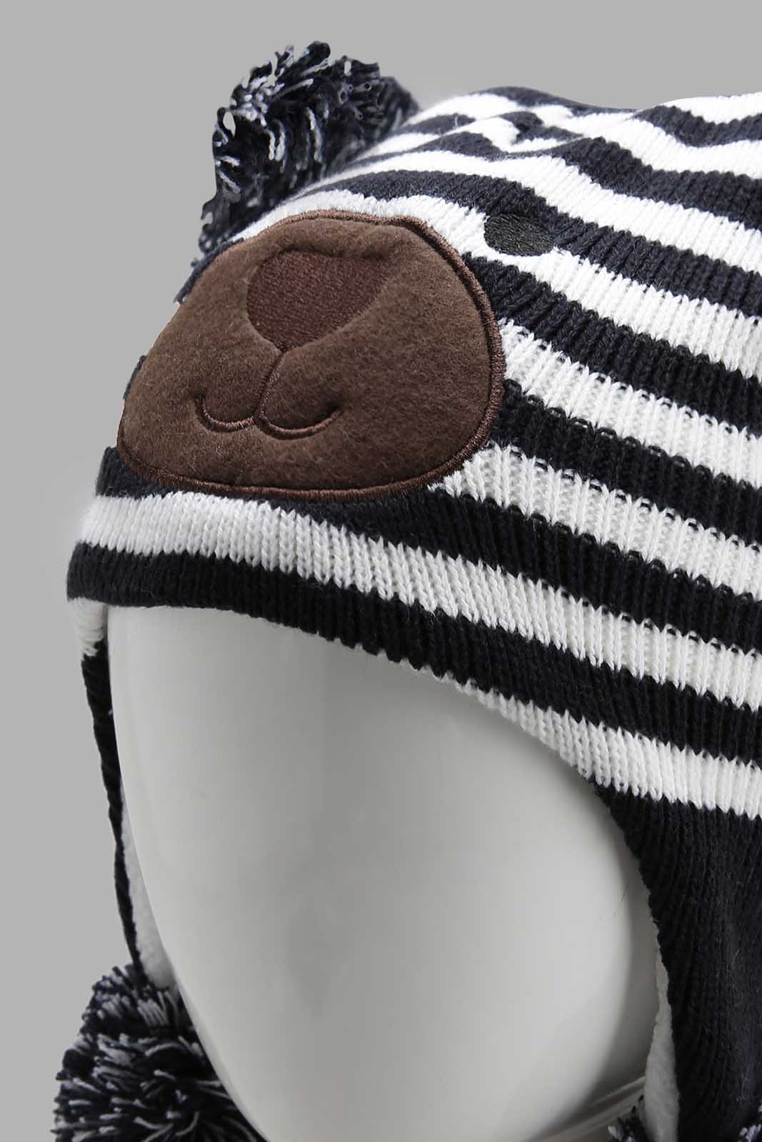 Redtag-Assorted-Multi-Color-Knitted-Cap-Set-Of-2-With-Gloves-BOY-Knitted-Accessories,-Category:Knitted-Accessories,-Colour:Assorted,-Filter:Boys-Accessories,-New-In,-New-In-BOY-ACC,-Non-Sale,-Section:Boys-(0-to-14Yrs),-W22B-Boys-
