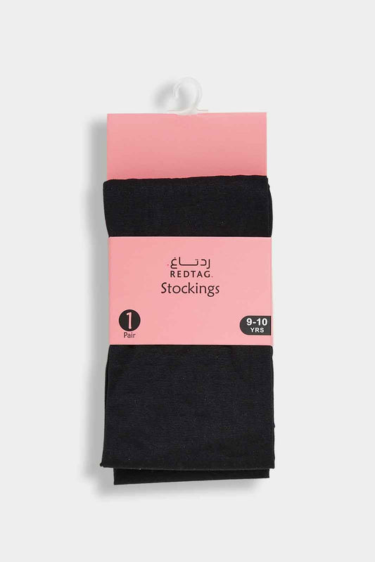 Redtag-Black-GSR-Stockings-365,-BTS,-Category:Tights,-Colour:Black,-Deals:New-In,-Dept:Girls,-Filter:Senior-Girls-(8-to-14-Yrs),-GSR-Tights,-New-In-GSR-APL,-Non-Sale,-Section:Girls-(0-to-14Yrs)-Senior-Girls-9 to 14 Years