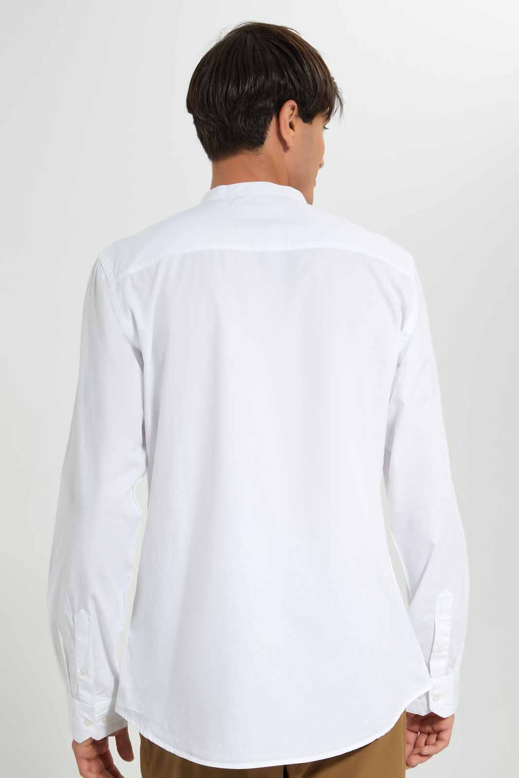 Redtag-White-Mandrain-Collar-Shirt-Category:Shirts,-Colour:White,-Deals:New-In,-Filter:Men's-Clothing,-Men-Shirts,-New-In-Men-APL,-Non-Sale,-Section:Men,-TBL,-W22A-Men's-