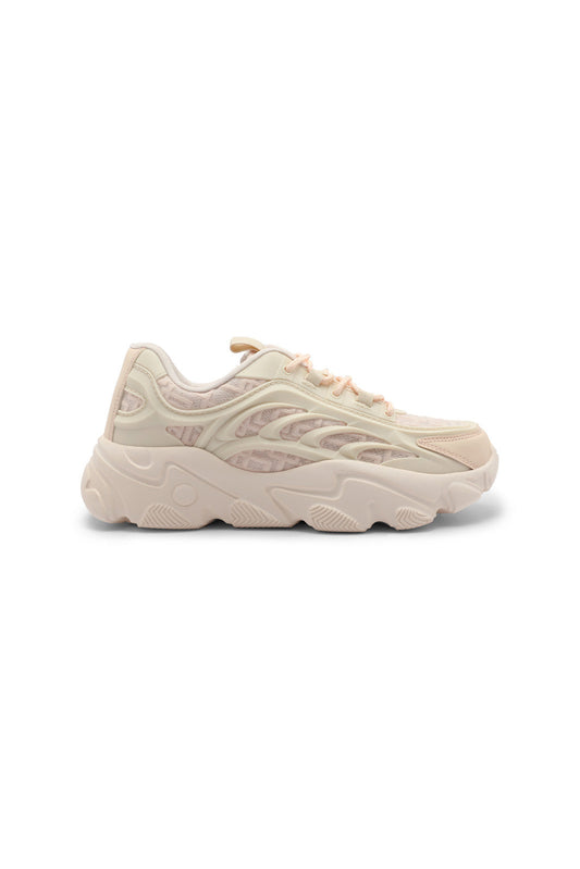 Redtag-Pink-Textured-Lace-Up-Sneaker-Category:Trainers,-Colour:Pink,-Deals:New-In,-Dept:Ladieswear,-Filter:Women's-Footwear,-New-In-Women-FOO,-Non-Sale,-Section:Women,-W22B,-Women-Trainers-Women's-