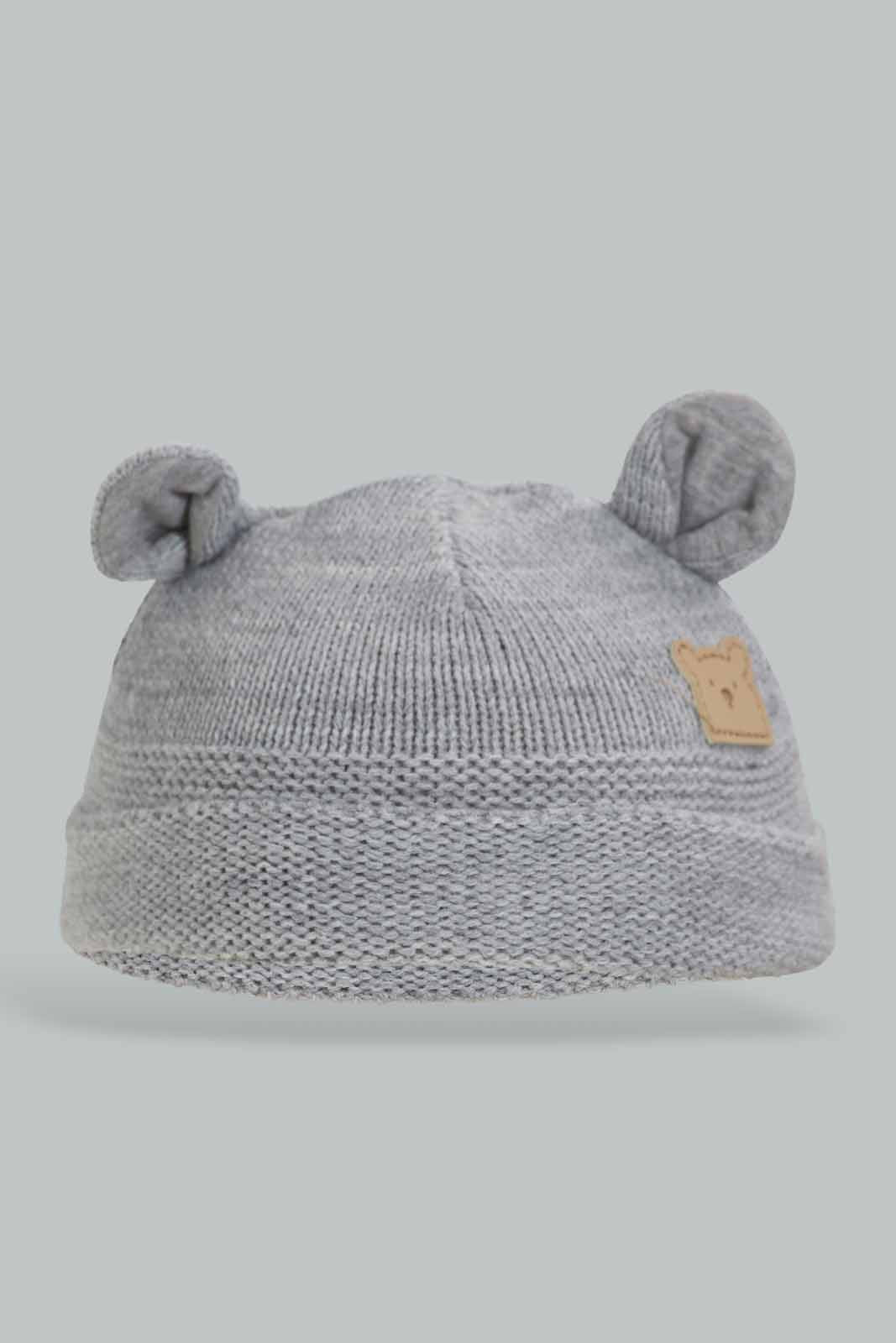 Redtag-Assorted-Blue-And-Grey-Set-Of-2-Knitted-Cap-BOY-Knitted-Accessories,-Category:Knitted-Accessories,-Colour:Assorted,-Filter:Boys-Accessories,-New-In,-New-In-BOY-ACC,-Non-Sale,-Section:Boys-(0-to-14Yrs),-W22B-Boys-
