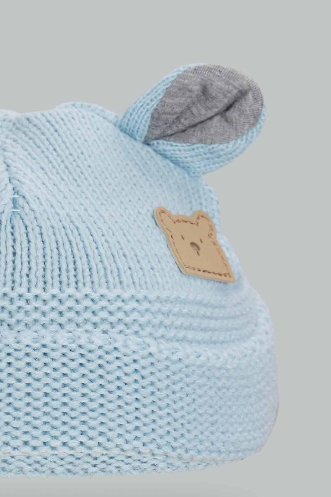 Redtag-Assorted-Blue-And-Grey-Set-Of-2-Knitted-Cap-BOY-Knitted-Accessories,-Category:Knitted-Accessories,-Colour:Assorted,-Filter:Boys-Accessories,-New-In,-New-In-BOY-ACC,-Non-Sale,-Section:Boys-(0-to-14Yrs),-W22B-Boys-