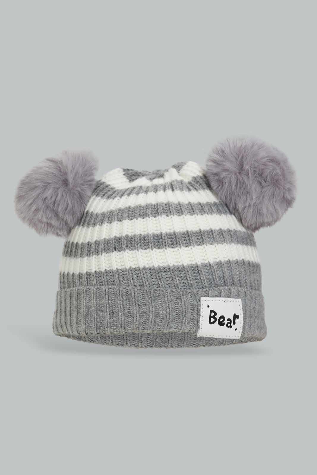 Redtag-Assorted-Grey-And-Blue-Set-Of-2-Knitted-Cap-BOY-Knitted-Accessories,-Category:Knitted-Accessories,-Colour:Assorted,-Filter:Boys-Accessories,-New-In,-New-In-BOY-ACC,-Non-Sale,-Section:Boys-(0-to-14Yrs),-W22A-Boys-