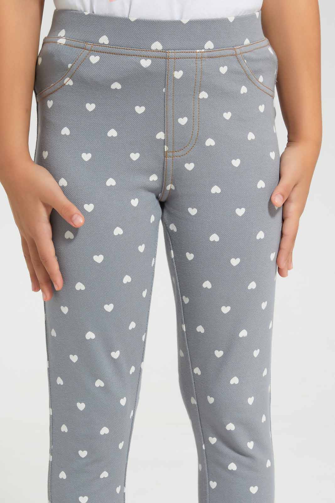 Redtag-Pink-Basic-Jegging-Category:Jeans,-Colour:Apricot,-Deals:New-In,-Filter:Girls-(2-to-8-Yrs),-GIR-Jeans,-New-In-GIR-APL,-Non-Sale,-Section:Girls-(0-to-14Yrs),-W22O-Girls-2 to 8 Years