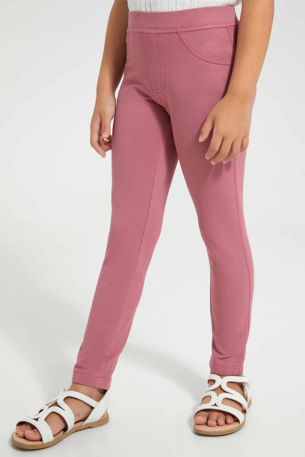 Redtag-Assorted-Basic-Jegging-Category:Jeans,-Colour:Assorted,-Deals:New-In,-Filter:Girls-(2-to-8-Yrs),-GIR-Jeans,-New-In-GIR-APL,-Non-Sale,-Section:Girls-(0-to-14Yrs),-W22O-Girls-2 to 8 Years