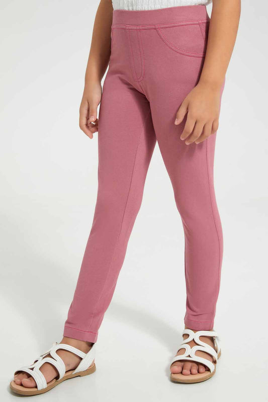 Redtag-Assorted-Basic-Jegging-Category:Jeans,-Colour:Assorted,-Deals:New-In,-Filter:Girls-(2-to-8-Yrs),-GIR-Jeans,-New-In-GIR-APL,-Non-Sale,-Section:Girls-(0-to-14Yrs),-W22O-Girls-2 to 8 Years