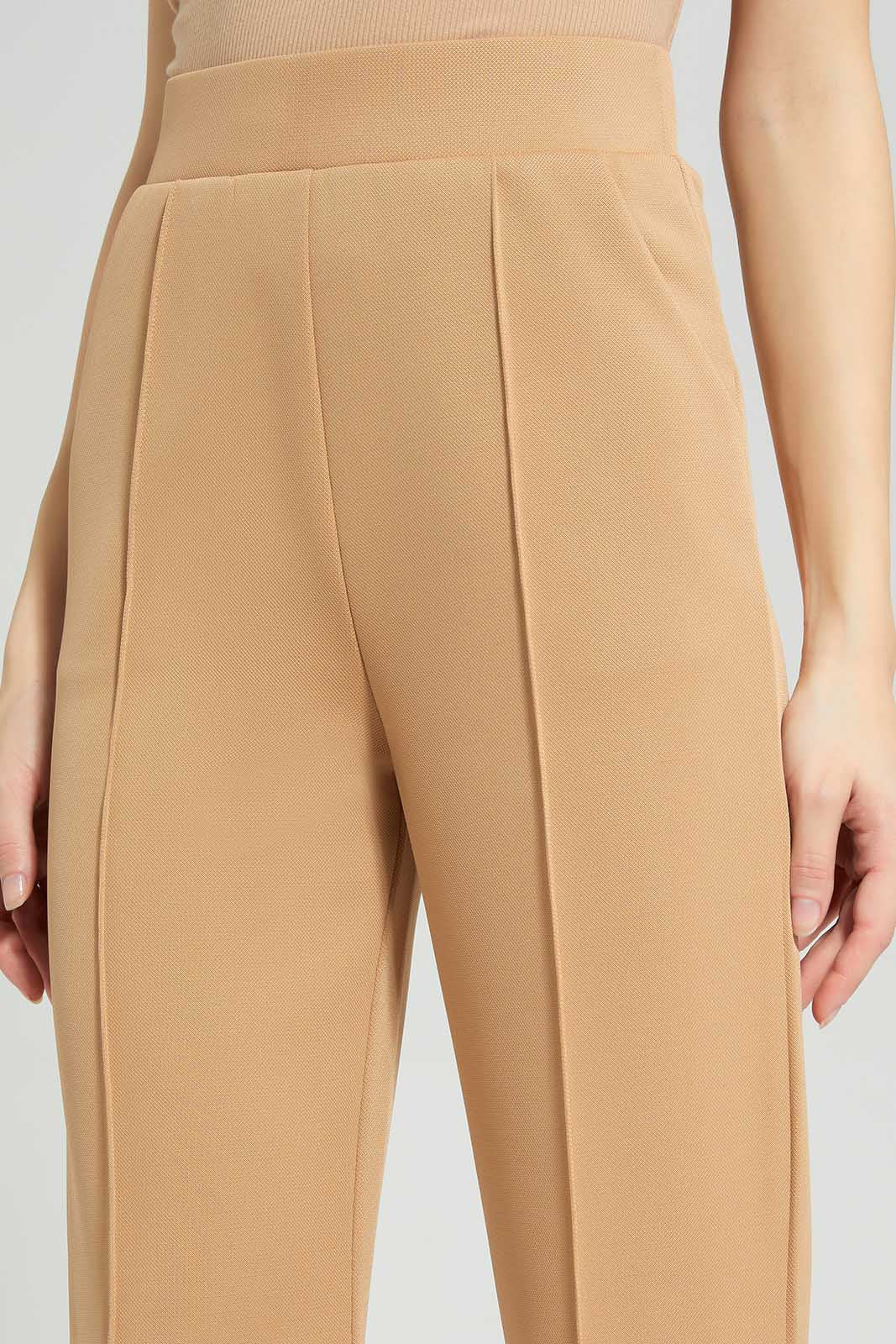 Redtag-Beige-Straight-Pants-Category:Trousers,-Colour:Beige,-Deals:New-In,-Filter:Women's-Clothing,-LDC,-LDC-Trousers,-New-In-LDC-APL,-Non-Sale,-Section:Women,-TBL,-W22A-Women's-