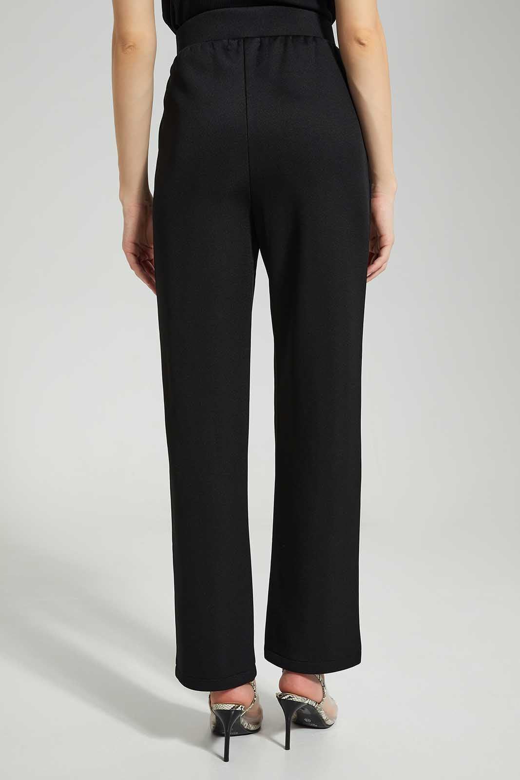 Redtag-Black-Straight-pants-Category:Trousers,-Colour:Black,-Deals:New-In,-Filter:Women's-Clothing,-LDC,-LDC-Trousers,-New-In-LDC-APL,-Non-Sale,-Section:Women,-TBL,-W22A-Women's-