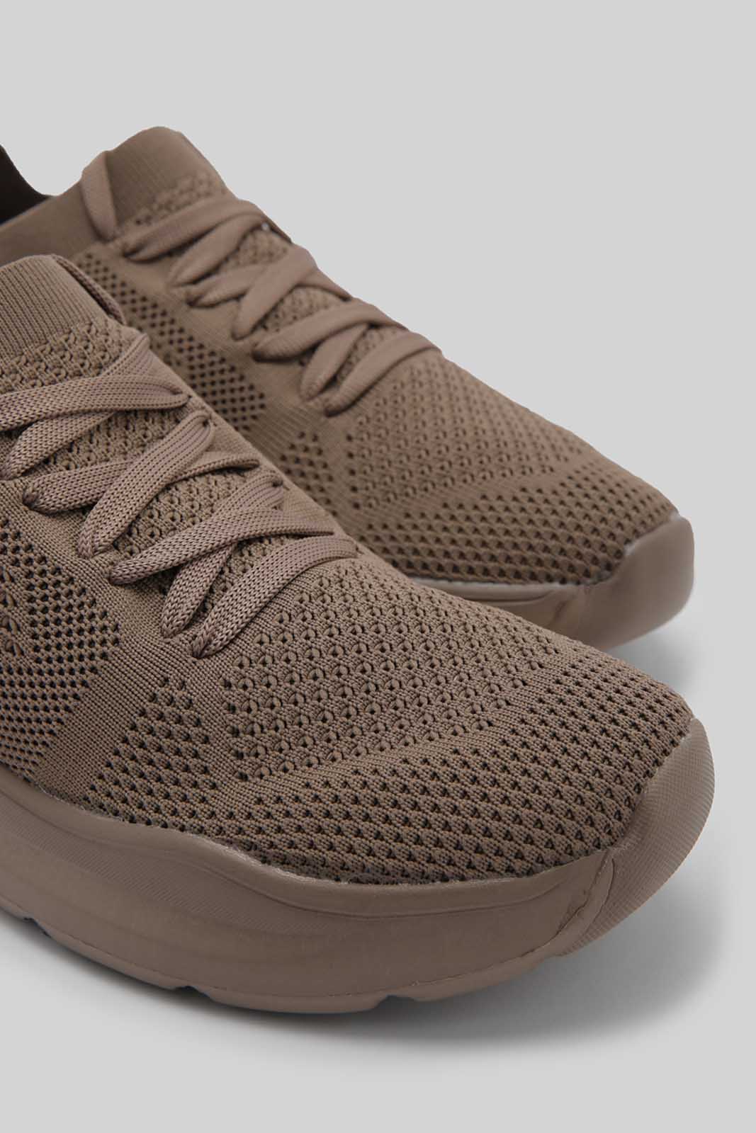 Redtag-Brown-Lace-Up-Sneaker-Category:Trainers,-Colour:Brown,-Deals:New-In,-Filter:Women's-Footwear,-New-In-Women-FOO,-Non-Sale,-Section:Women,-W22B,-Women-Trainers-Women's-