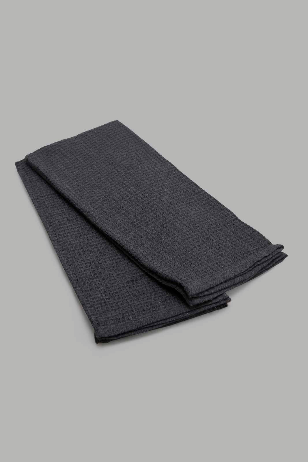 Redtag-Grey-Kitched-Towel-Set-(4-Piece)-Category:Towels,-Colour:Grey,-Deals:New-In,-Filter:Home-Dining,-HMW-DIN-Kitchen-Accessories,-New-In-HMW-DIN,-Non-Sale,-Section:Homewares,-W22A-Home-Dining-