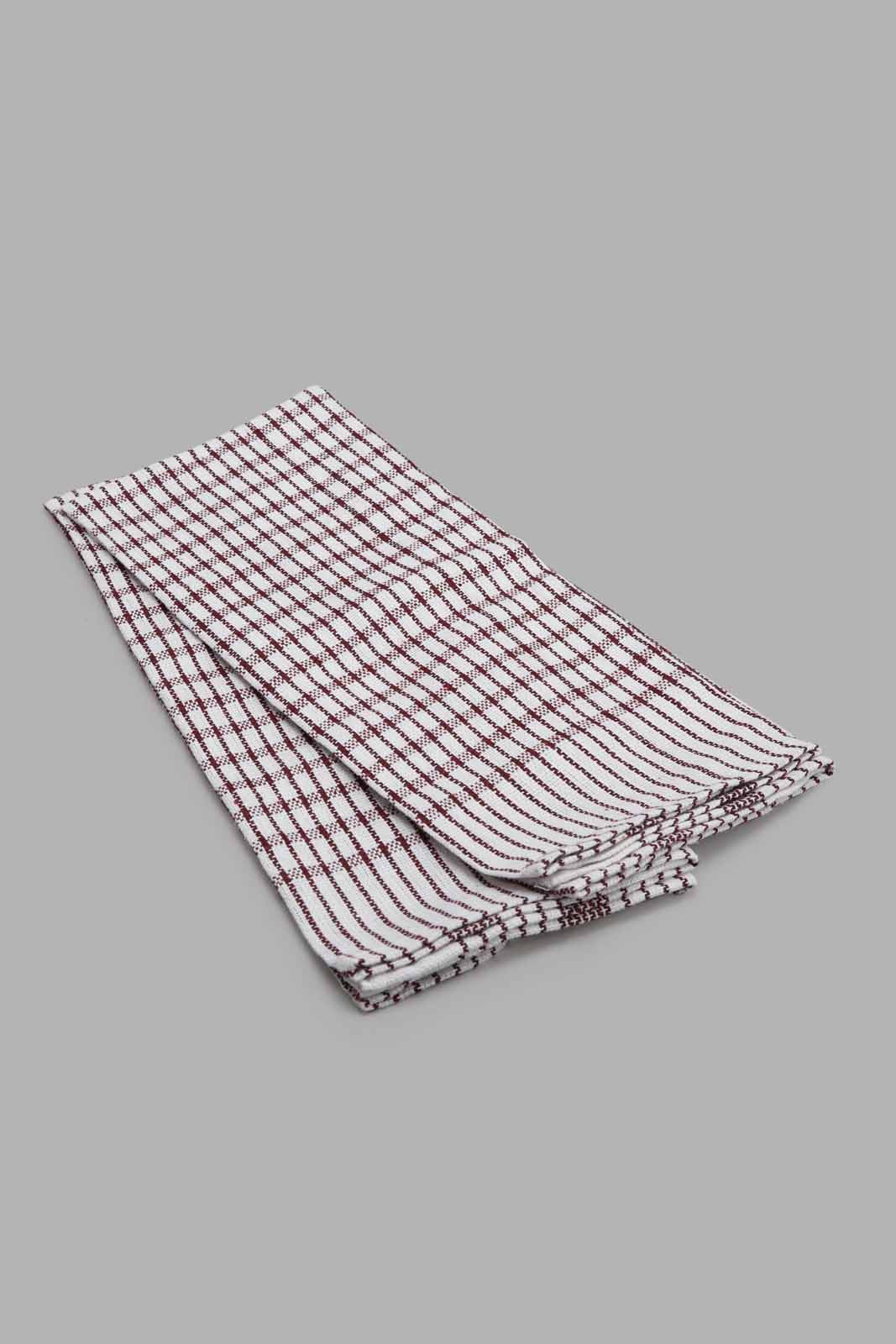 Redtag-Red-Kitched-Towel-Set-(4-Piece)-Category:Towels,-Colour:Red,-Deals:New-In,-Filter:Home-Dining,-HMW-DIN-Kitchen-Accessories,-New-In-HMW-DIN,-Non-Sale,-Section:Homewares,-W22A-Home-Dining-