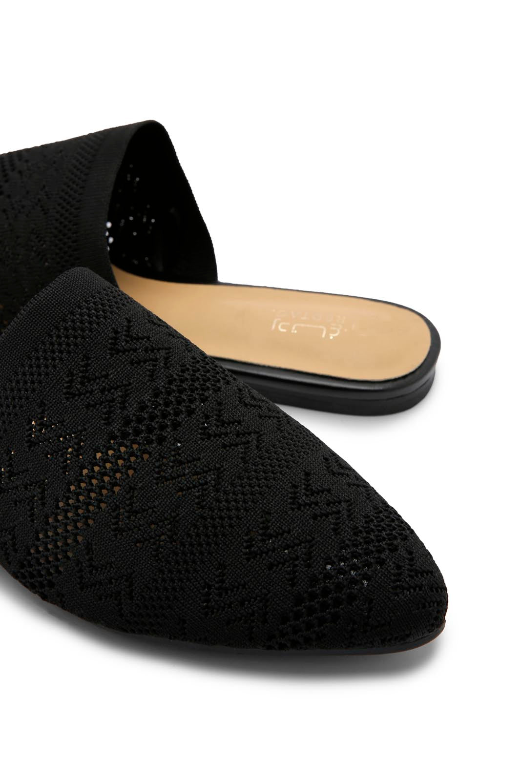 Redtag-Black-Knit-Mule-Category:Shoes,-Colour:Black,-Deals:New-In,-Dept:Ladieswear,-Filter:Women's-Footwear,-New-In-Women-FOO,-Non-Sale,-Section:Women,-W22B,-Women-Shoes-Women's-