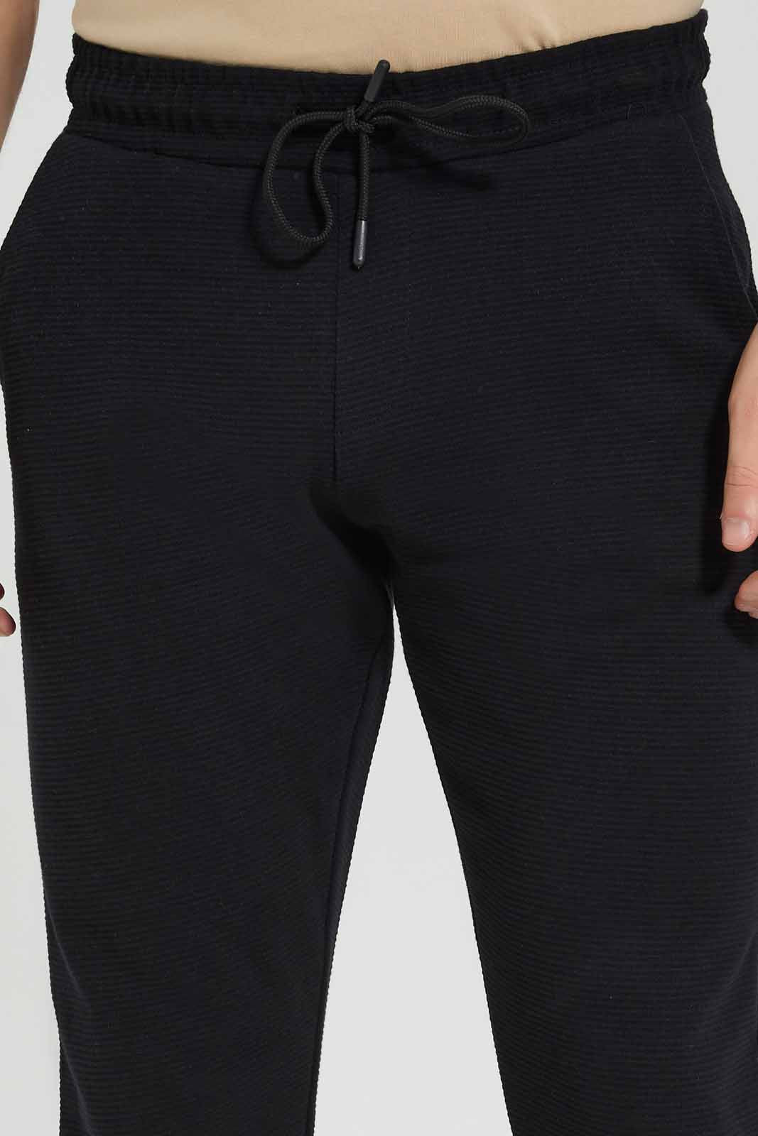 Redtag-Black-Jog-Pant-Category:Joggers,-Colour:Black,-Deals:New-In,-Filter:Men's-Clothing,-Men-Joggers,-New-In-Men-APL,-Non-Sale,-Section:Men,-TBL,-W22B-Men's-