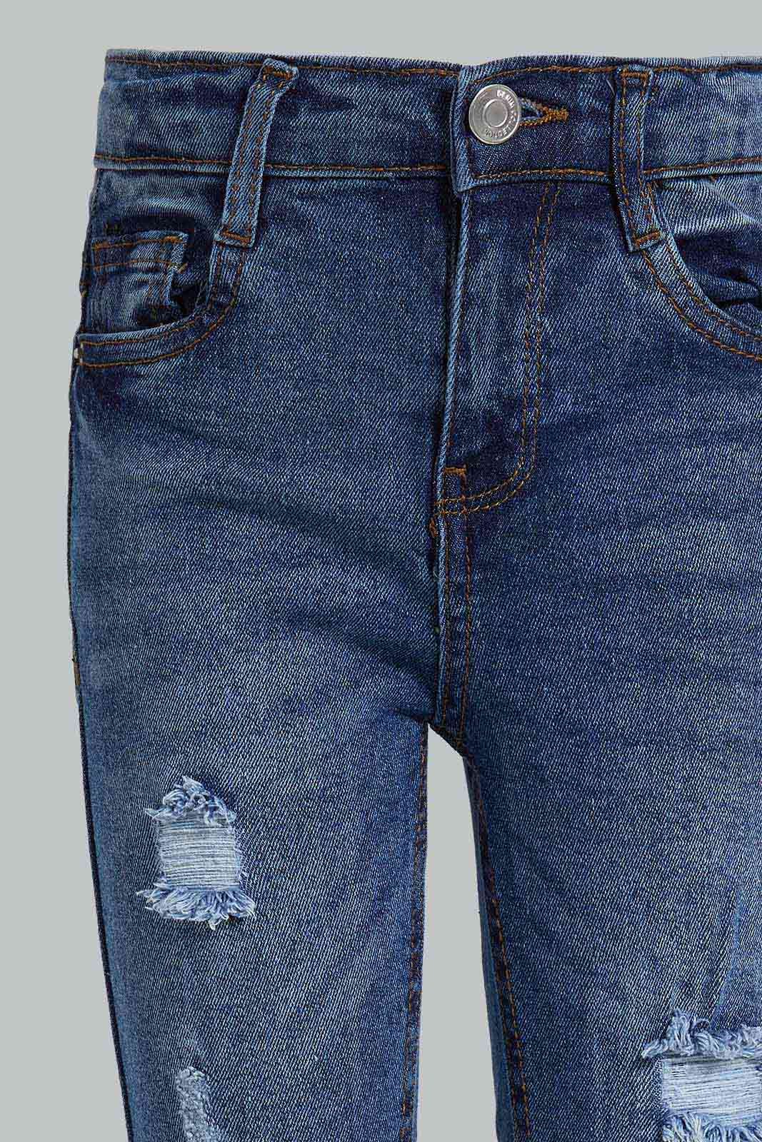 Redtag-Light-Wash-Straight-Fit-Jeans-Category:Jeans,-Colour:Light-Wash,-Deals:New-In,-Filter:Girls-(2-to-8-Yrs),-FIT-WALL-(FTW),-GIR-Jeans,-New-In-GIR-APL,-Non-Sale,-Section:Girls-(0-to-14Yrs),-W22O-Girls-