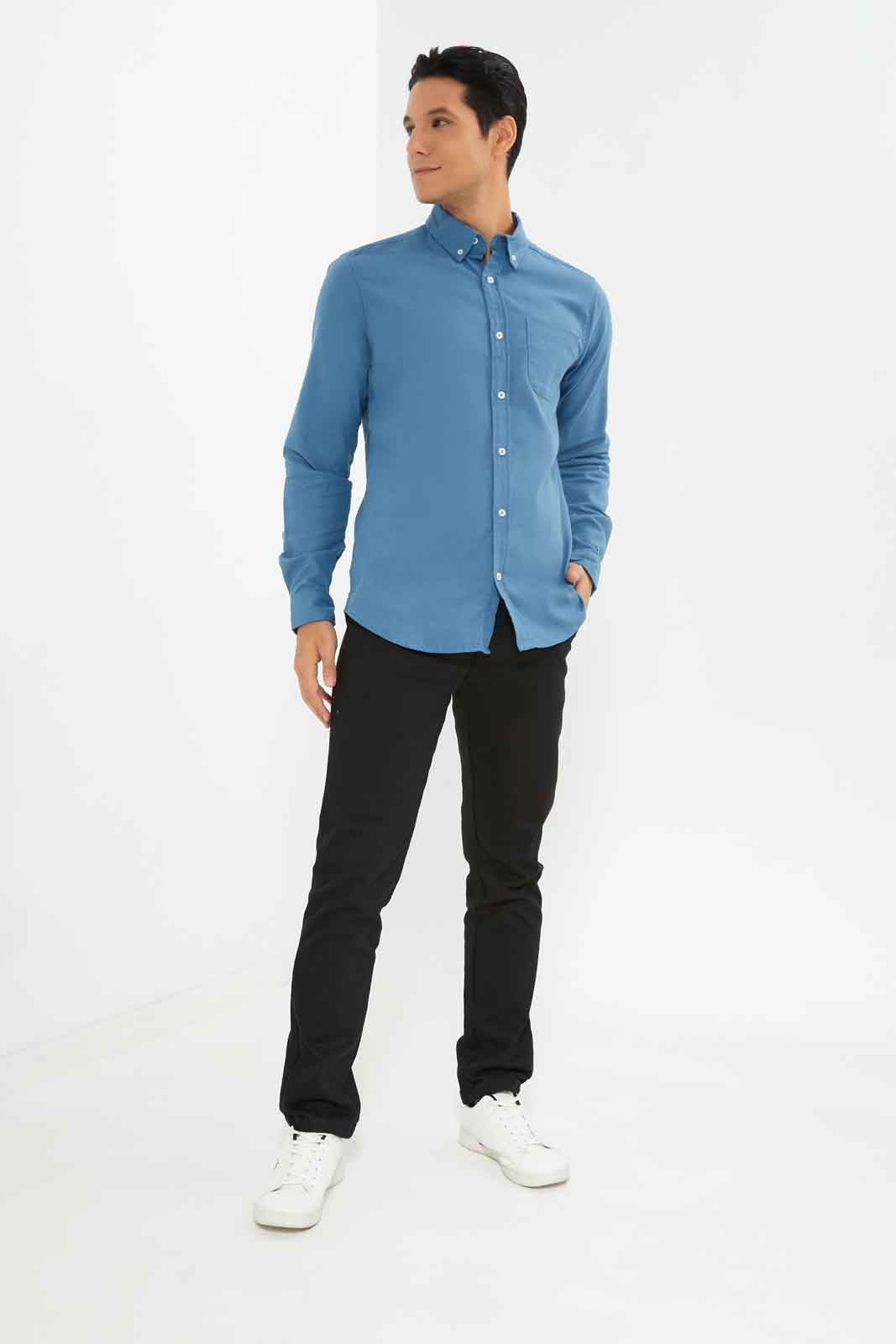 Redtag-Navy-Flannel-Shirt-Category:Shirts,-Colour:Navy,-Deals:New-In,-Dept:Menswear,-Filter:Men's-Clothing,-Men-Shirts,-New-In-Men-APL,-Non-Sale,-Section:Men,-TBL,-W22B-Men's-
