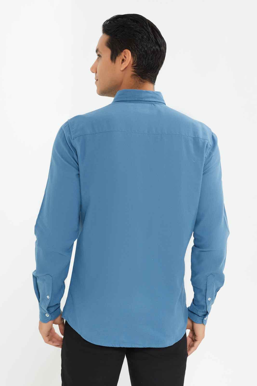 Redtag-Navy-Flannel-Shirt-Category:Shirts,-Colour:Navy,-Deals:New-In,-Dept:Menswear,-Filter:Men's-Clothing,-Men-Shirts,-New-In-Men-APL,-Non-Sale,-Section:Men,-TBL,-W22B-Men's-