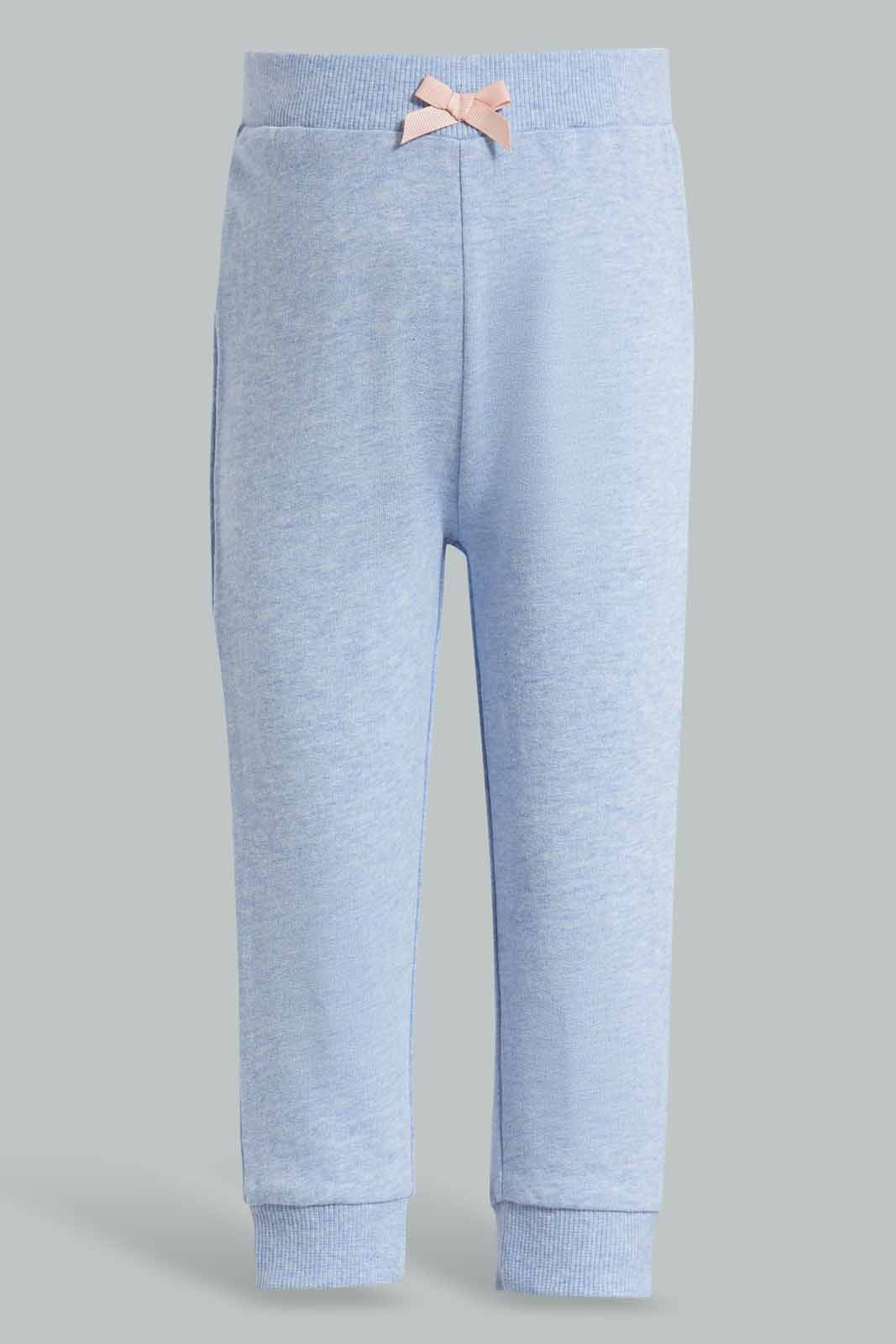 Redtag-Assorted-Navy-&-Coral-Solid-Colour-2Pcs-Pack-Track-Pants-Category:Joggers,-Colour:Assorted,-Deals:New-In,-Filter:Infant-Girls-(3-to-24-Mths),-ING-Joggers,-New-In-ING-APL,-Non-Sale,-Section:Girls-(0-to-14Yrs),-W22O-Infant-Girls-3 to 24 Months