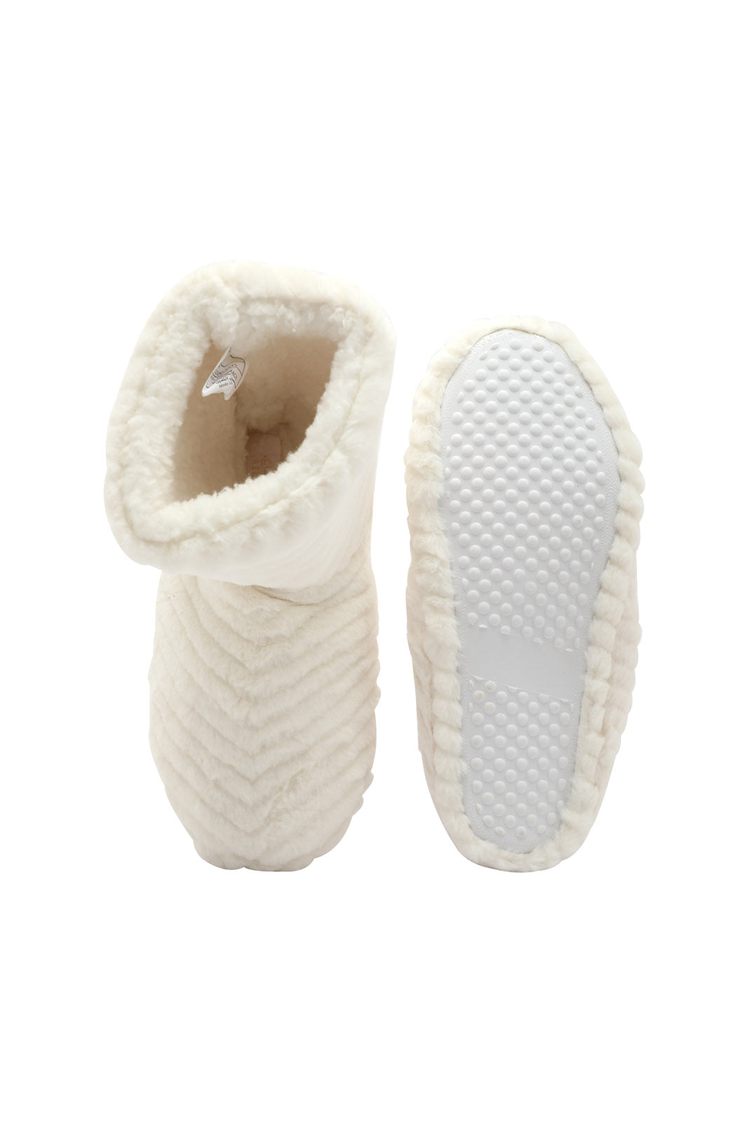 Redtag-Ivory-Booty-Slipper-Category:Slippers,-Colour:Ivory,-Deals:New-In,-Dept:Ladieswear,-Filter:Women's-Footwear,-New-In-Women-FOO,-Non-Sale,-Section:Women,-W22B,-Women-Slippers-Women's-