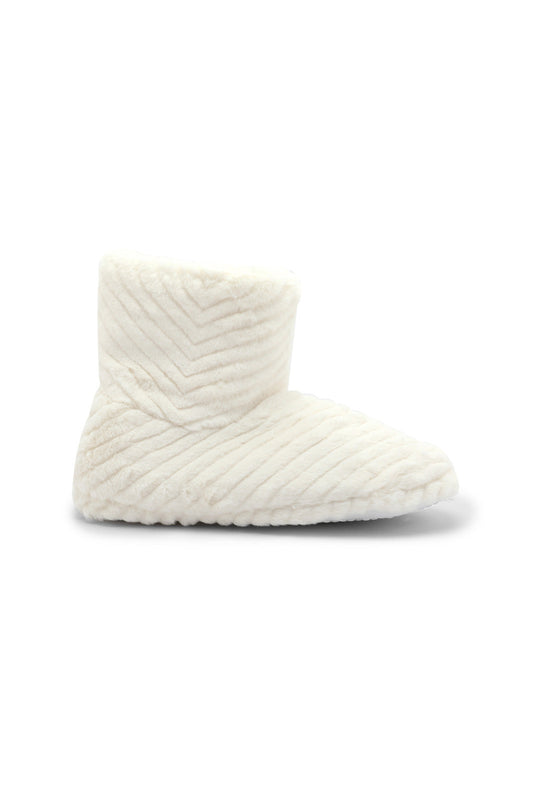 Redtag-Ivory-Booty-Slipper-Category:Slippers,-Colour:Ivory,-Deals:New-In,-Dept:Ladieswear,-Filter:Women's-Footwear,-New-In-Women-FOO,-Non-Sale,-Section:Women,-W22B,-Women-Slippers-Women's-