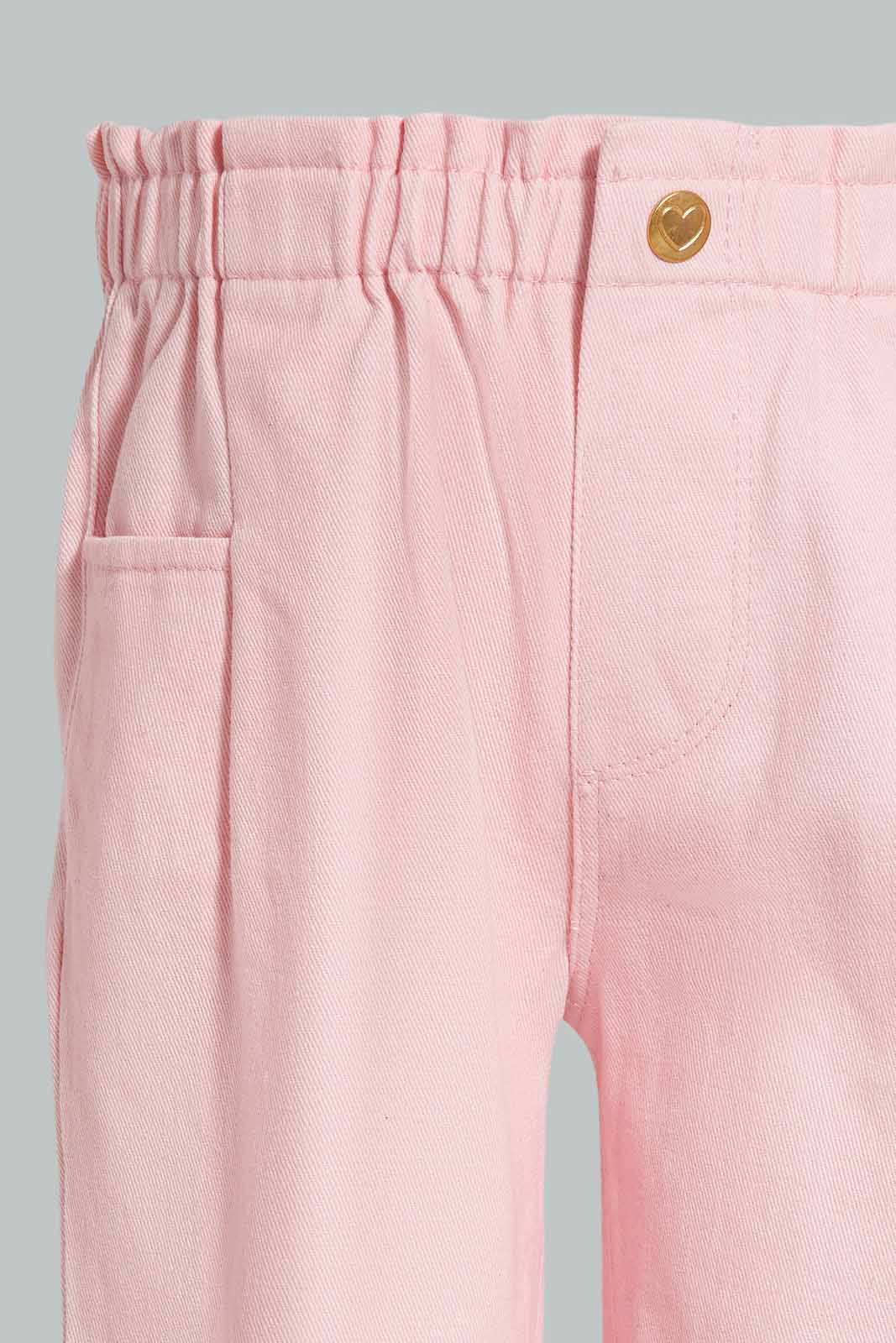 Redtag-Pink-Balloon-Trouser-Category:Trousers,-Colour:Apricot,-Deals:New-In,-Filter:Infant-Girls-(3-to-24-Mths),-ING-Trousers,-New-In-ING-APL,-Non-Sale,-Section:Girls-(0-to-14Yrs),-W22A-Infant-Girls-3 to 24 Months