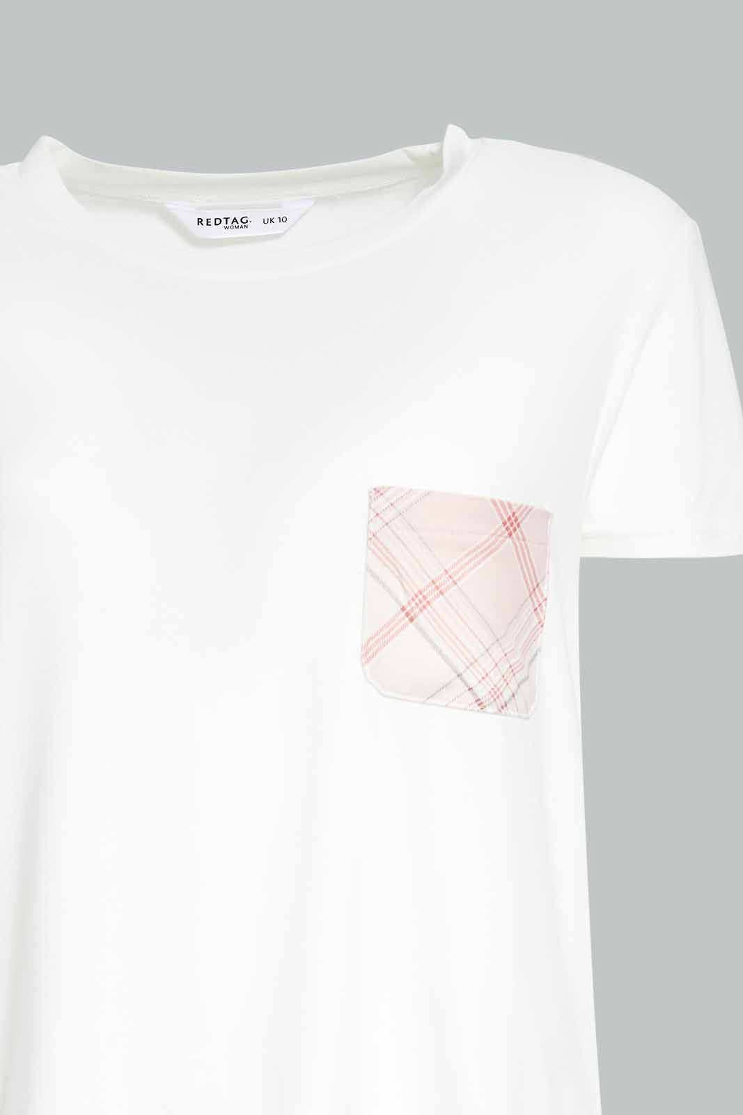 Redtag-White-Red-Check-S-Yummy-Fabric-Night-Suit-Category:Cami-Sets,-Colour:White,-Deals:New-In,-Filter:Women's-Clothing,-New-In-Women-APL,-Non-Sale,-Section:Women,-W22O,-Women-Cami-Sets--