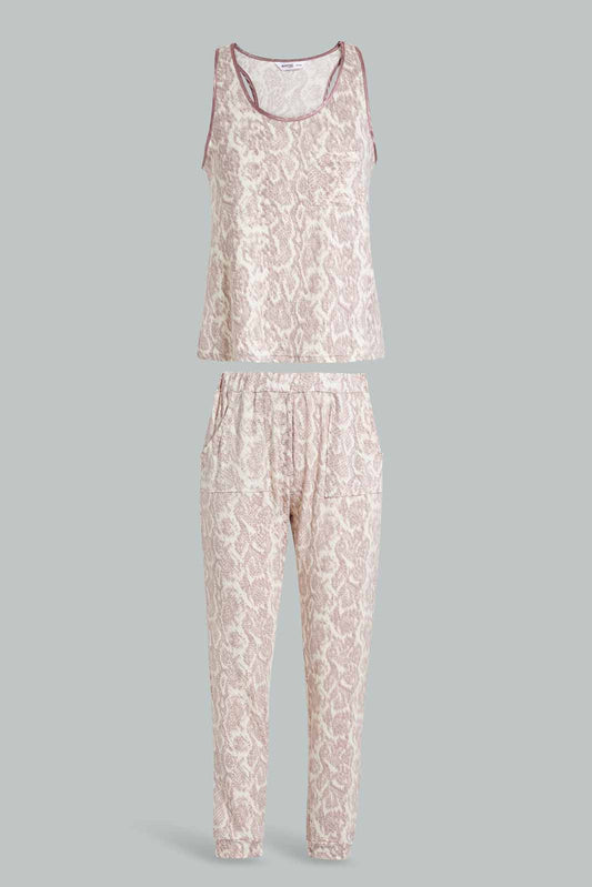 Redtag-Assorted-Animal-Printed-Pyjama-Set-Category:Pyjama-Sets,-Colour:Assorted,-Deals:New-In,-Filter:Women's-Clothing,-New-In-Women-APL,-Non-Sale,-Section:Women,-W22A,-Women-Pyjama-Sets--