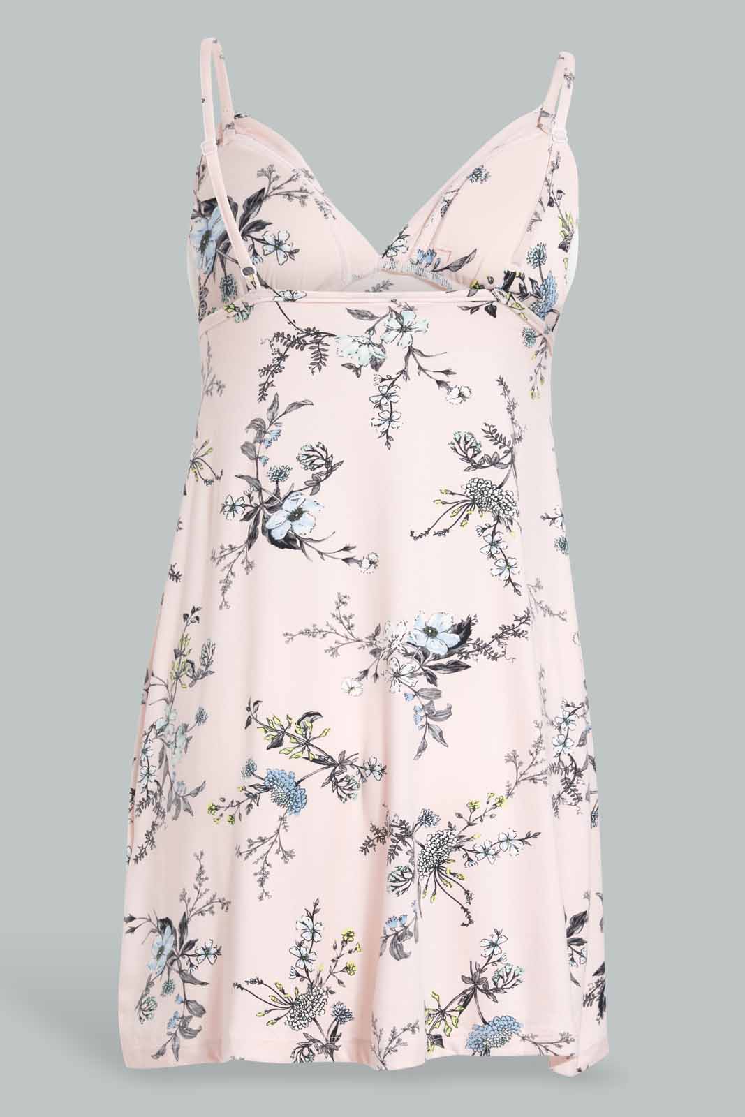 Redtag-Assorted-Printed-Strappy-Chemist-Category:Chemises,-Colour:Assorted,-Deals:New-In,-Filter:Women's-Clothing,-New-In-Women-APL,-Non-Sale,-Section:Women,-W22O,-Women-Chemises--