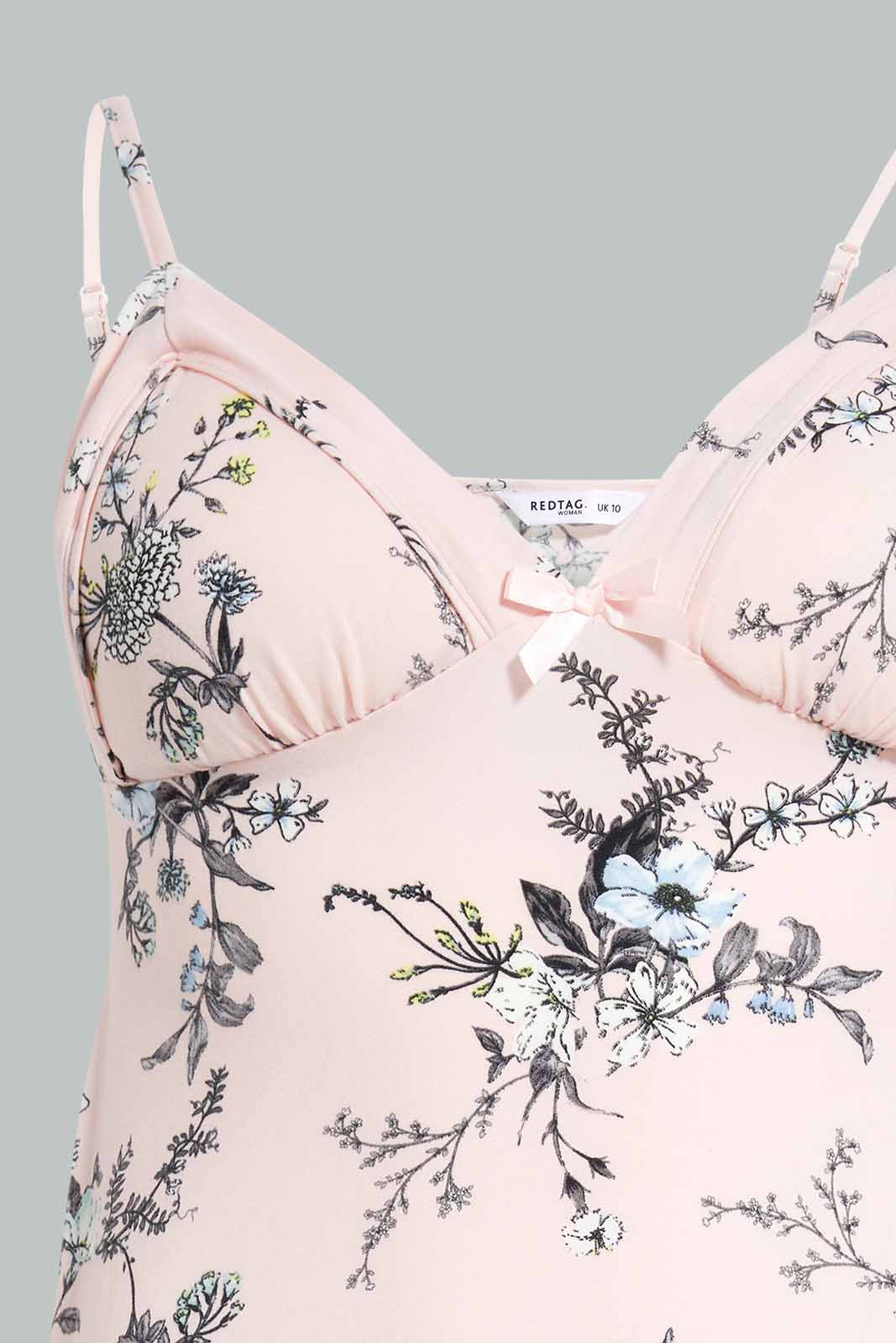 Redtag-Assorted-Printed-Strappy-Chemist-Category:Chemises,-Colour:Assorted,-Deals:New-In,-Filter:Women's-Clothing,-New-In-Women-APL,-Non-Sale,-Section:Women,-W22O,-Women-Chemises--