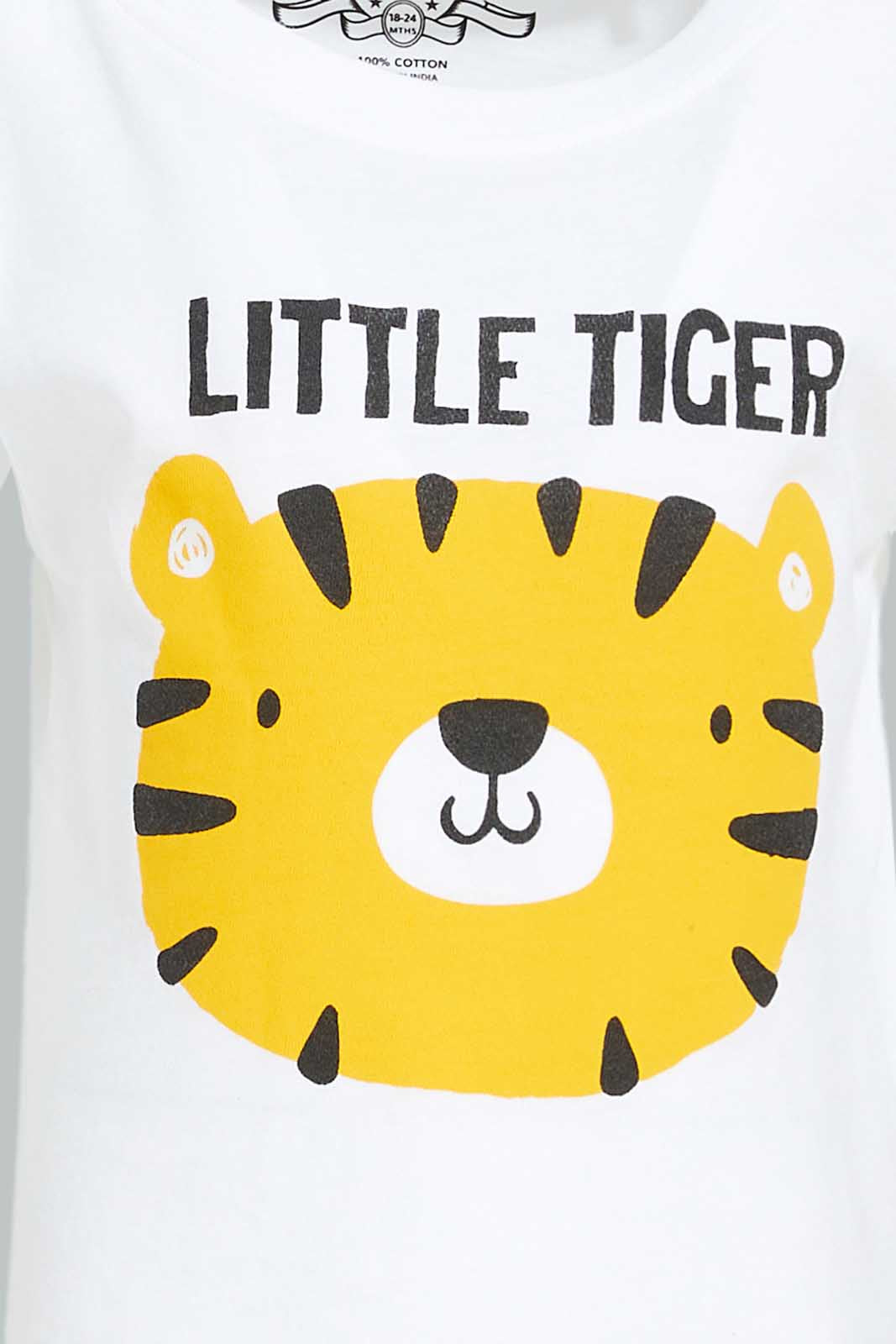Redtag-Green-Hippo-Short-SLV-Tshirt-Category:T-Shirts,-Colour:White,-Deals:New-In,-Dept:Boys,-Filter:Infant-Boys-(3-to-24-Mths),-INB-T-Shirts,-New-In-INB-APL,-Non-Sale,-Section:Boys-(0-to-14Yrs),-TBL,-W22O-Infant-Boys-3 to 24 Months