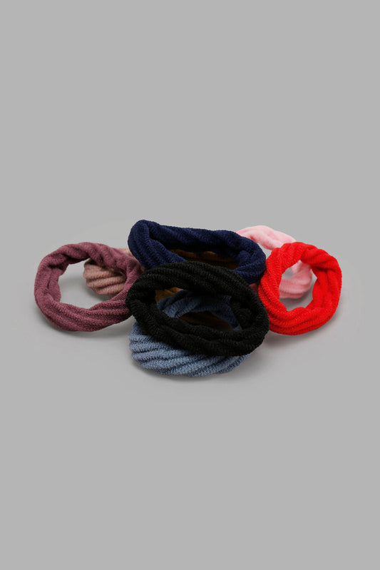 Redtag-Assorted-Scrunchies-Set-Category:Hair-Accessories,-Colour:Assorted,-Filter:Women's-Accessories,-New-In,-New-In-Women-ACC,-Non-Sale,-Section:Women,-W22A,-Women-Hair-Accessories-Women-
