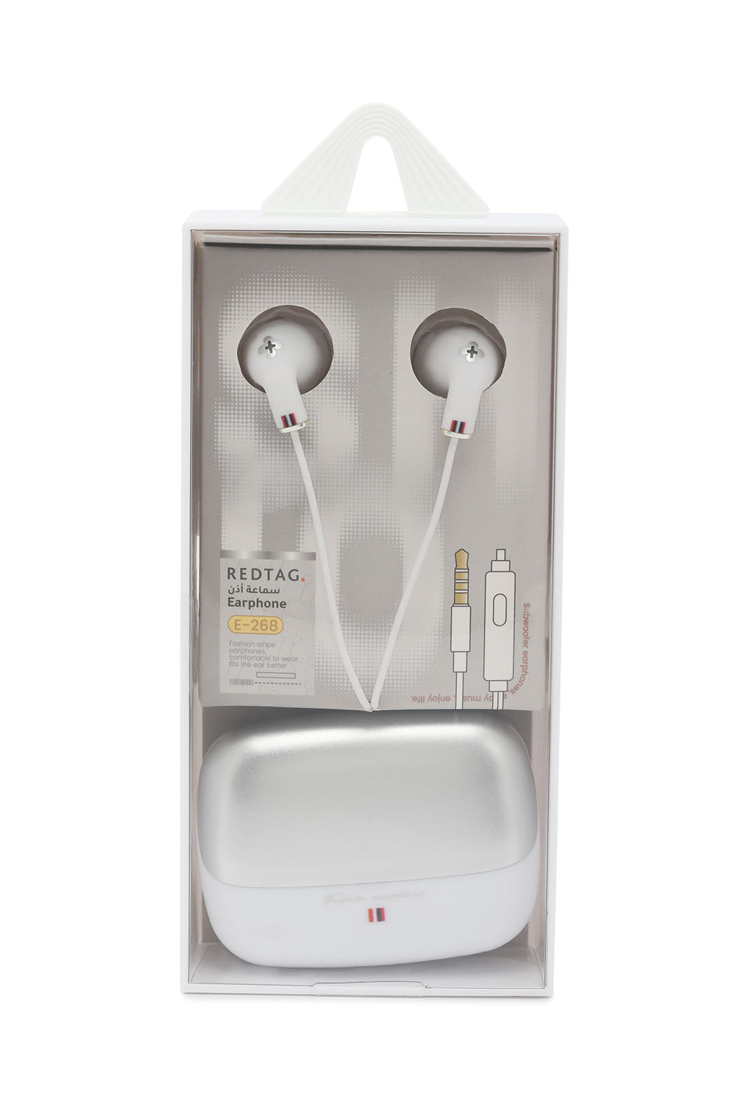 Redtag-Assorted-Wired-Earphone-With-Mic-&-Storage-Case-Category:Music-Gadget,-Colour:Assorted,-Filter:Travel-Accessories,-IMP-Music-Gadget,-New-In,-New-In-IMP-ACC,-Non-Sale,-Section:Homewares,-W22O-Travel-Accessories-
